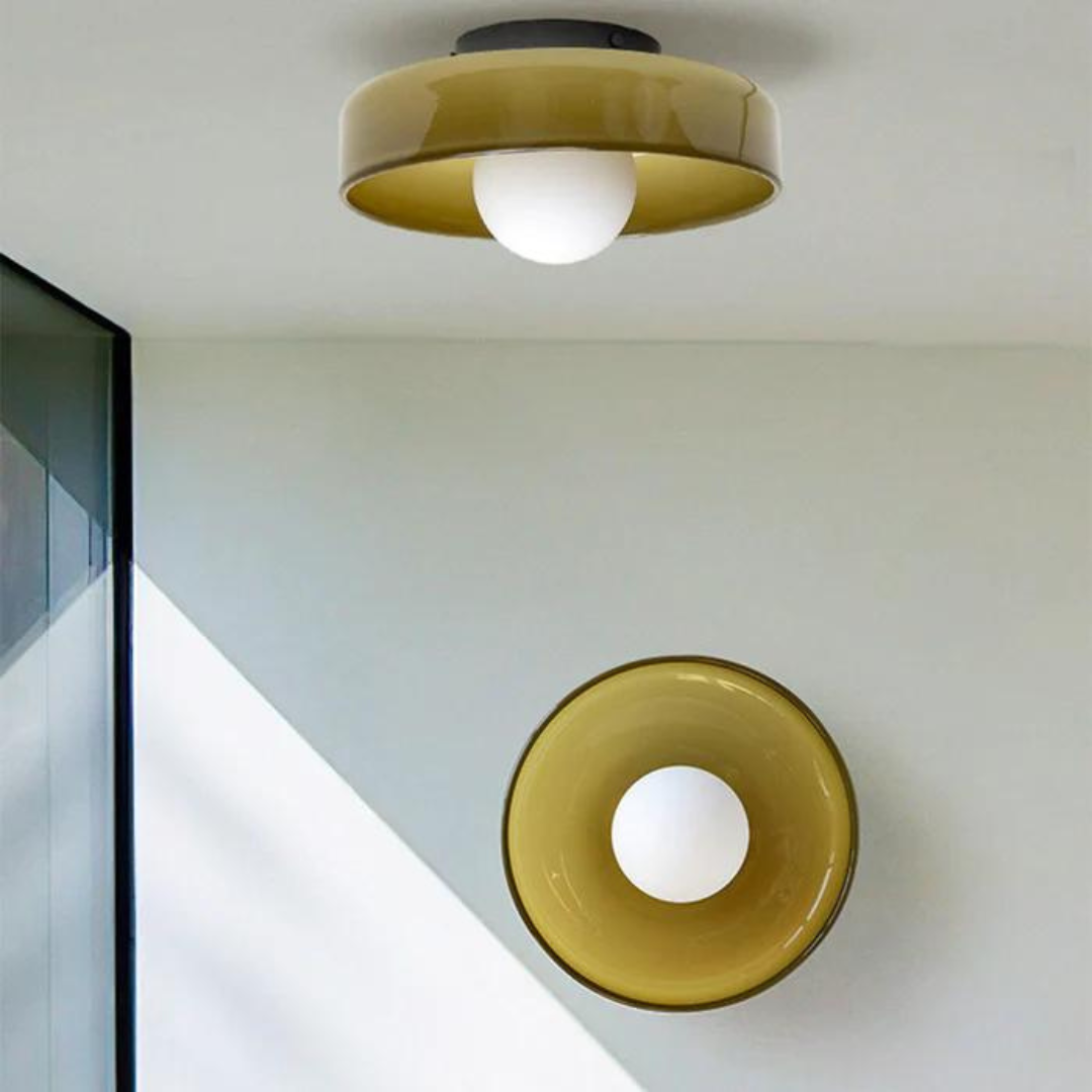 Rund Taklampe med Stilren Funksjonalitet - LumiSphere | Skanto