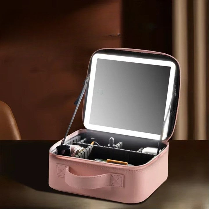 Skanto | LED Speil Reise Sminke Organizer Bag