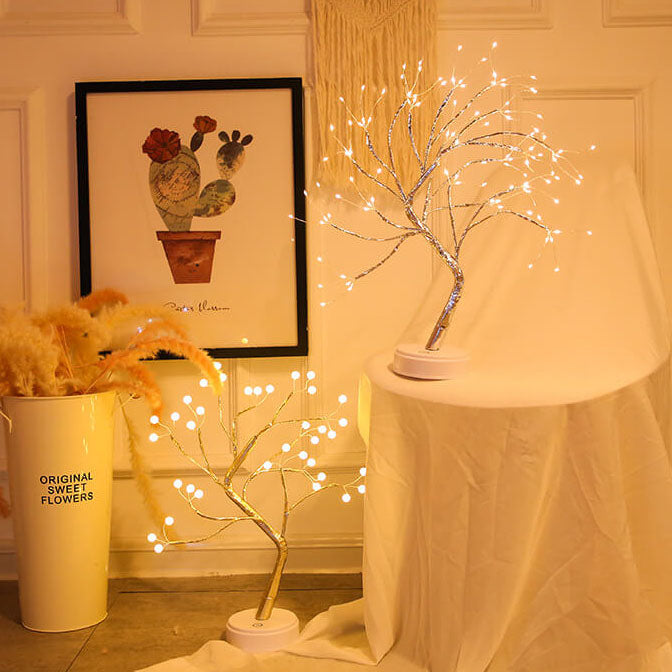 Skanto | LED Bordlampe med Fargerike Tre Lys