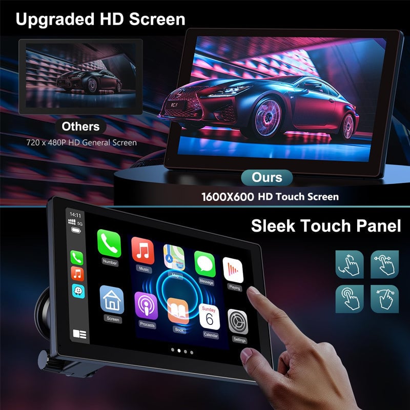 Skanto | Trådløs CarPlay-skjerm