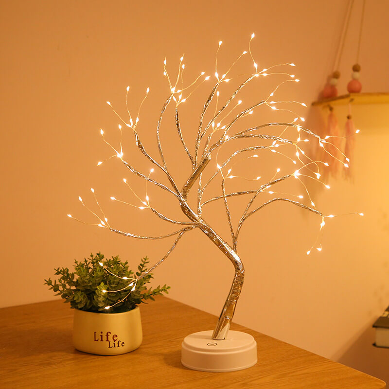 Skanto | LED Bordlampe med Fargerike Tre Lys
