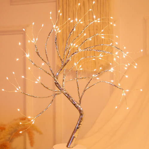 Skanto | LED Bordlampe med Fargerike Tre Lys