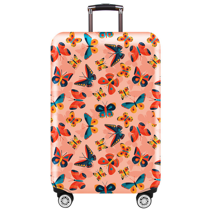 Dame Hardshell koffert med maritimt motiv Skanto