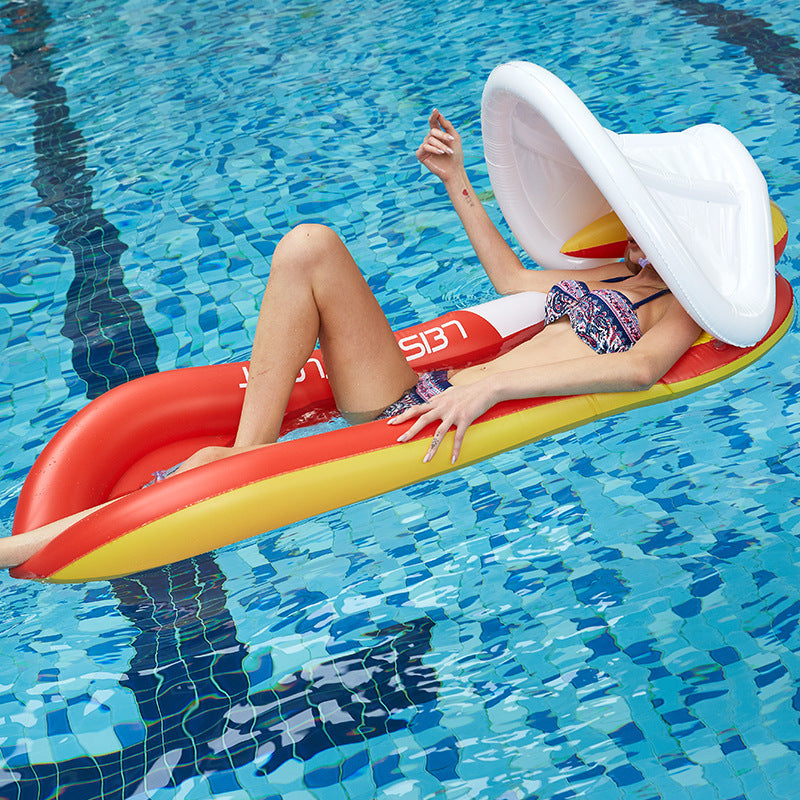 Women Inflatable Water Lounge with Integrated Safety Edge Skanto