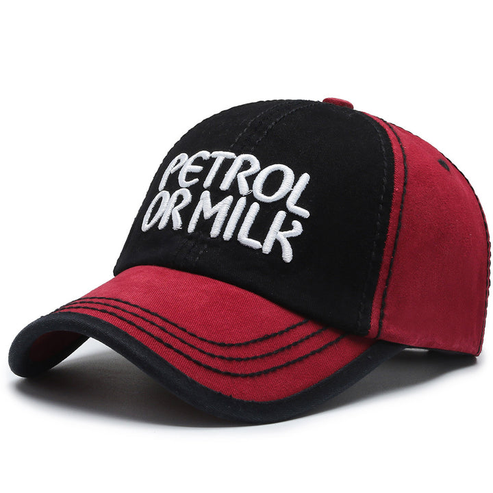 Herre Casual Brodert Snapback Caps Skanto