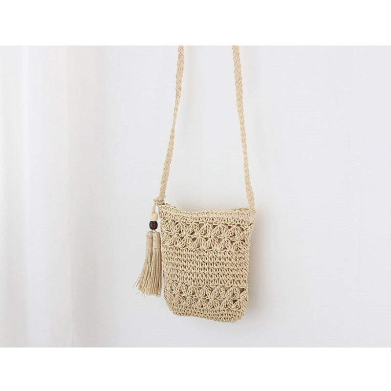Hand-knitted crochet bag Skanto