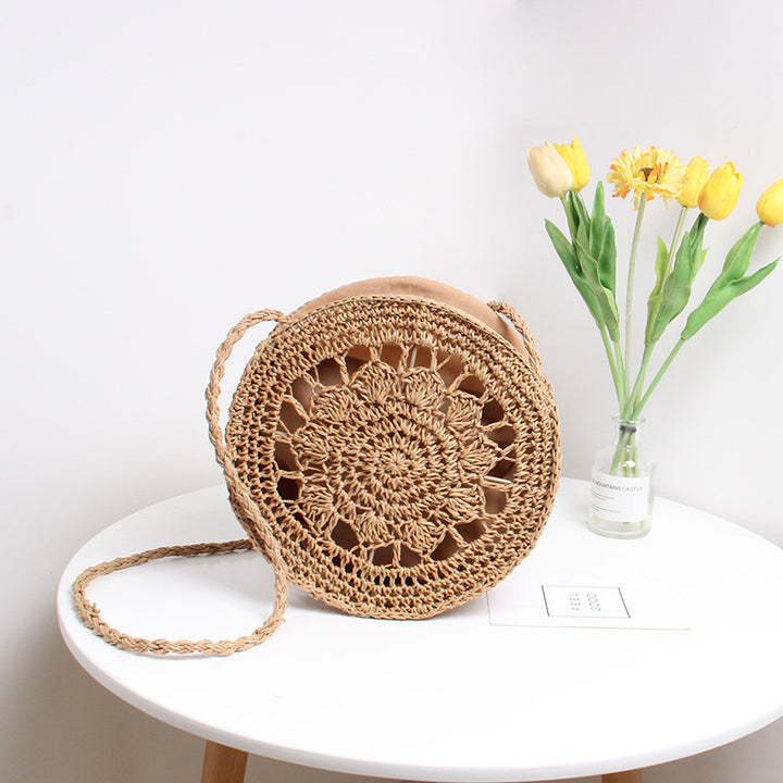 Hand-knotted crossover bags in unique boho style Skanto