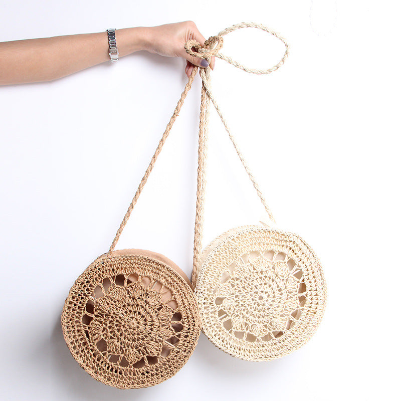 Hand-knotted crossover bags in unique boho style Skanto