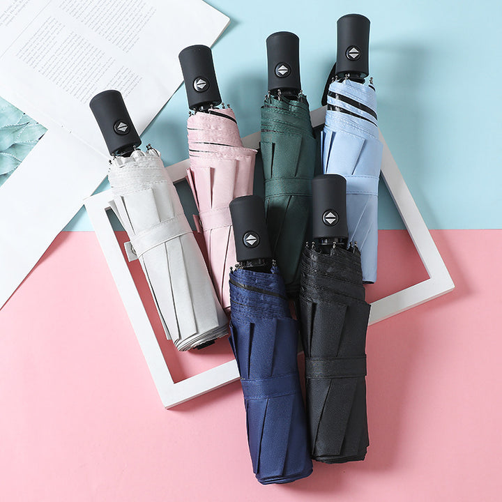 Damer UV-beskyttelsesparaply med elegant og kompakt design Skanto