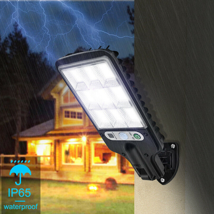 Premium solcel-drevet LED gate lampe | Skanto