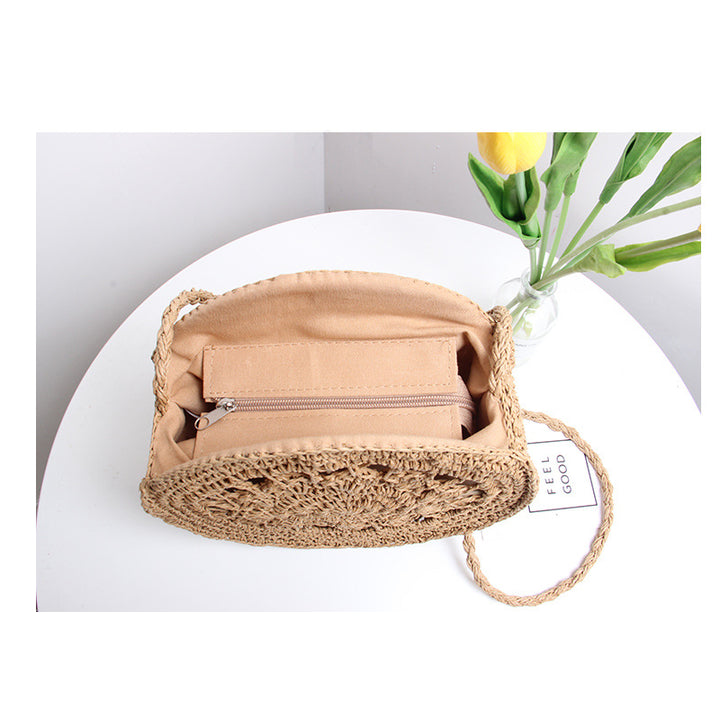 Hand-knotted crossover bags in unique boho style Skanto
