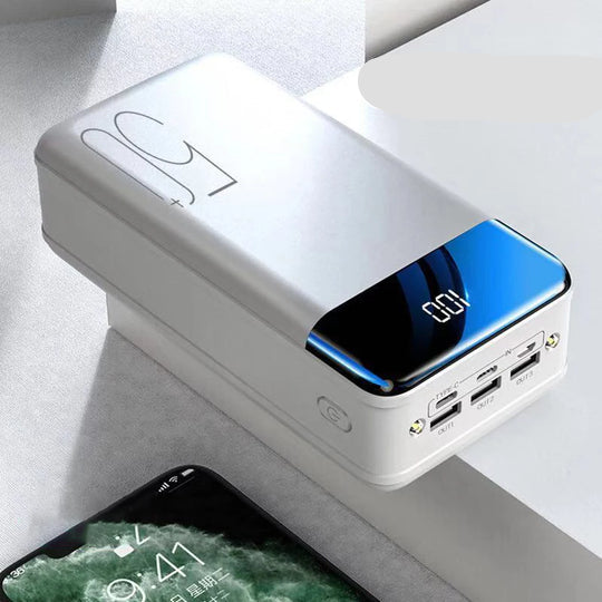 Skanto | Voltaro 50000 mAh Powerbank Rask lading for bærbar PC, nettbrett, smarttelefon Kompakt Kraftig