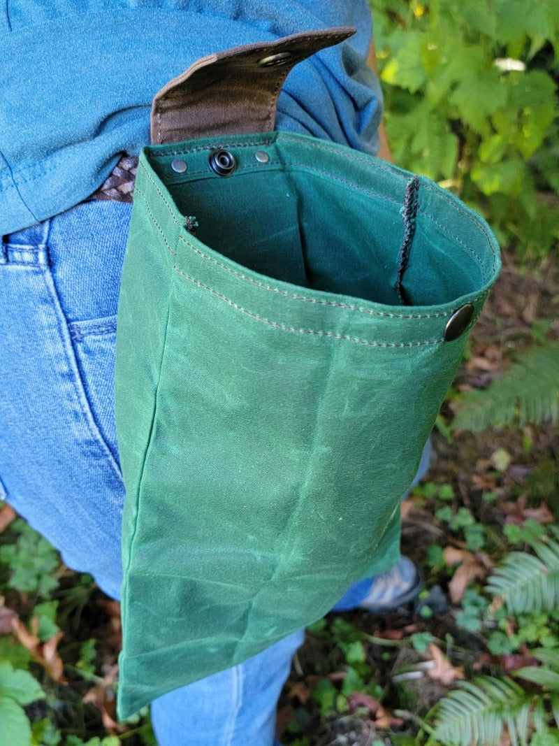 Skanto | Vokst lerret sammenleggbart soppsekk med slitesterk design