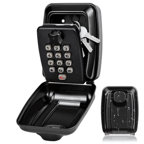 KeyGuard Utendørs Safe – Værbestandig Veggmontert Nøkkelboks | Skanto