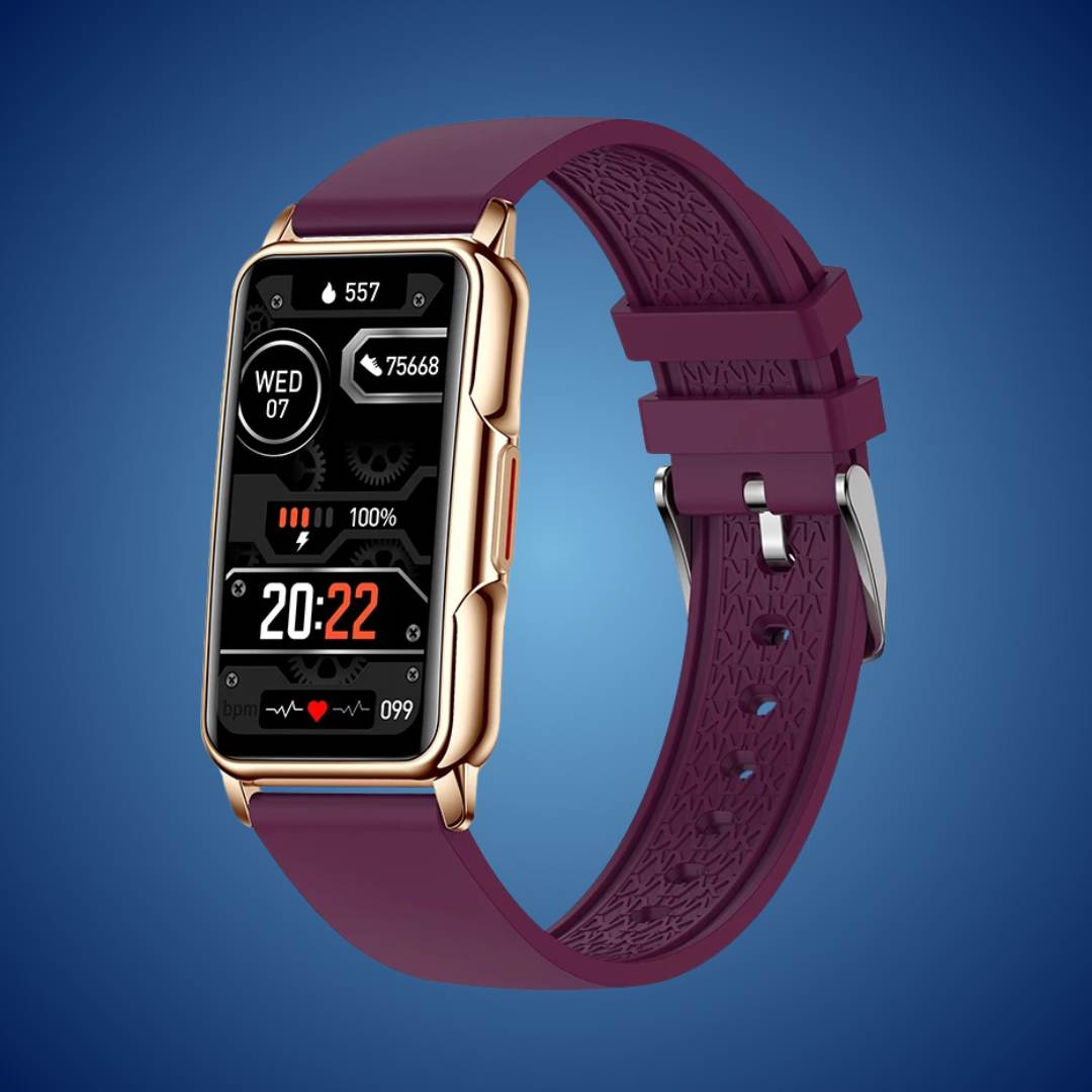 Elegant Smartwatch for everyday use | Helseovervåking - Holdbart design - Sømløs hele dagen tilkobling Skanto