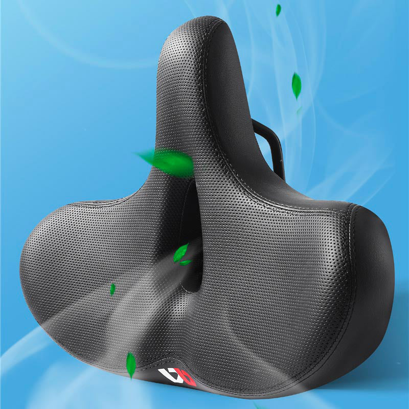 Skanto | ComfortRide Ekstra Bred Sykkelsete | Smertefritt Sittende | Ergonomisk Sadler for Lange Turer