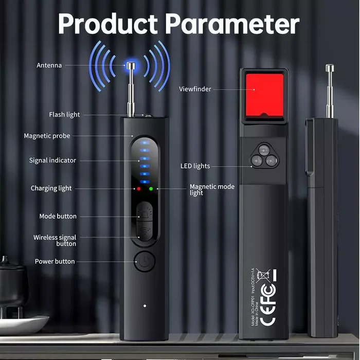 Skanto | Skjult kamera & GPS-detektor Avansert personvernbeskyttelsesenhet