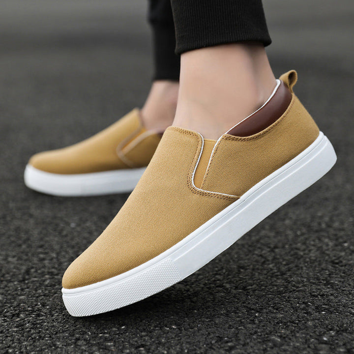 Skanto | Slip-On Sko laget av lerret for menn