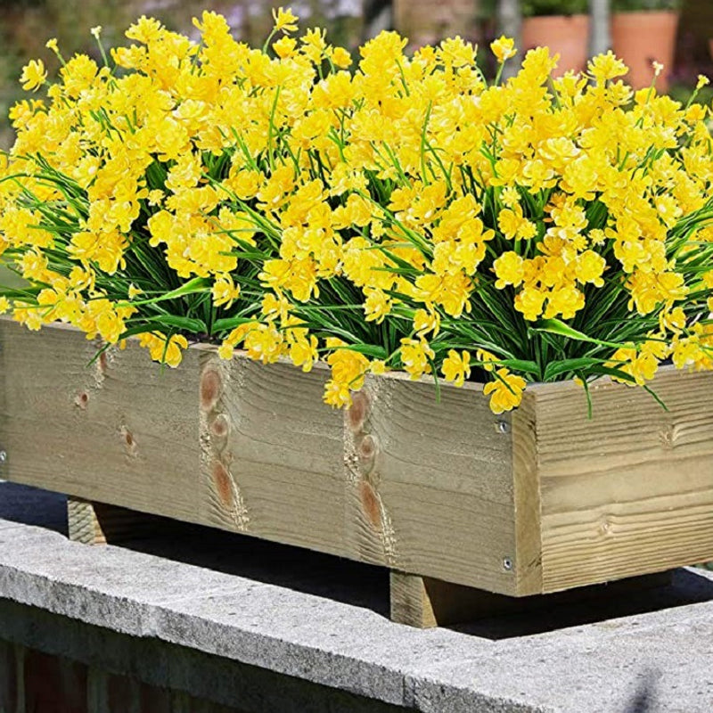 Skanto | Utendørs Kunstige Blomster (2 Bunter)
