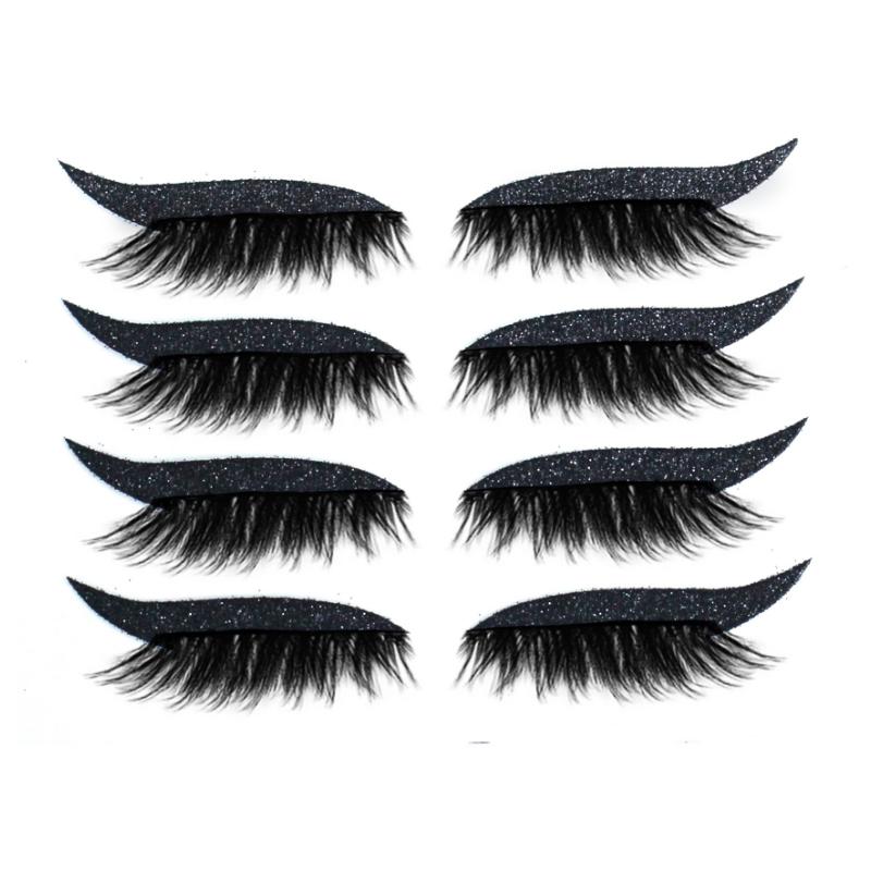 Skanto | Gjenbrukbar eyeliner og vippestickers (4 par)