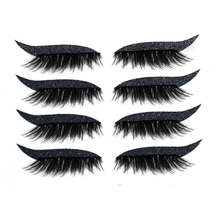 Skanto | Gjenbrukbar eyeliner og vippestickers (4 par)