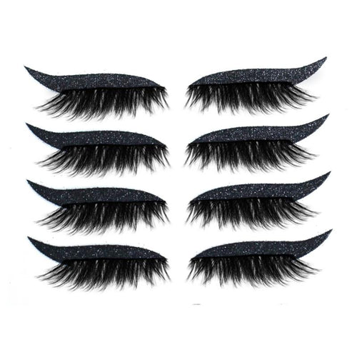 Skanto | Gjenbrukbar eyeliner og vippestickers (4 par)