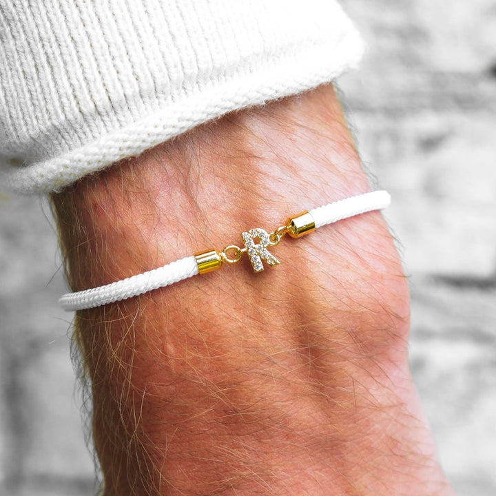 Skanto | Justerbare Bokstav Initial Armbånd