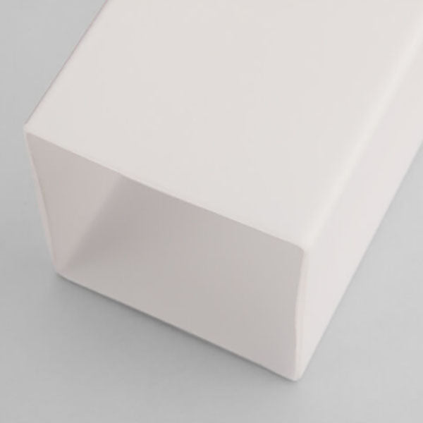 Skanto | Moderne minimalistisk massiv trefirkantet glass søyle 1-lys vegglampe