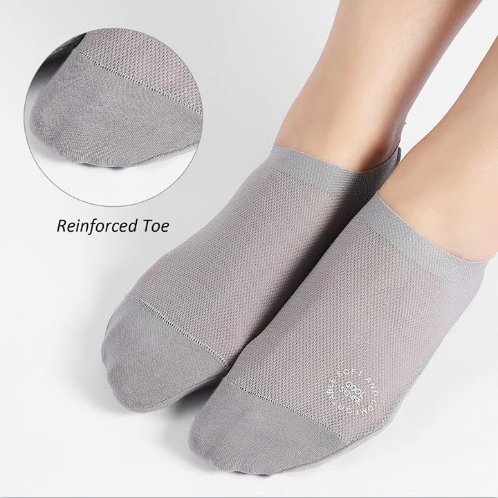 Skanto | Ultra-tynne fôr non-slip usynlige sokker