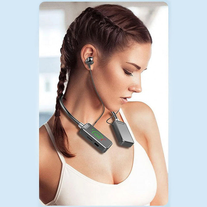 Skanto | Nakkerem Digital Skjerm Bluetooth Hodetelefoner