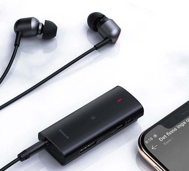 Skanto | Immersiv Virtual 3D Trådløs Mottaker med Bongiovi DPS, CVC Støydemping, 3D Stereo & Bluetooth 5.0