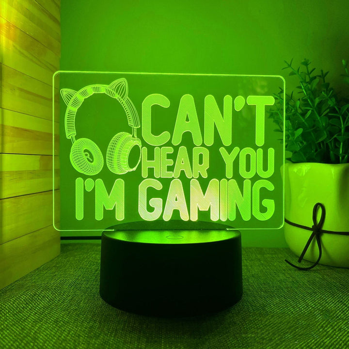 Gamer 3D LED-lamper | Skanto