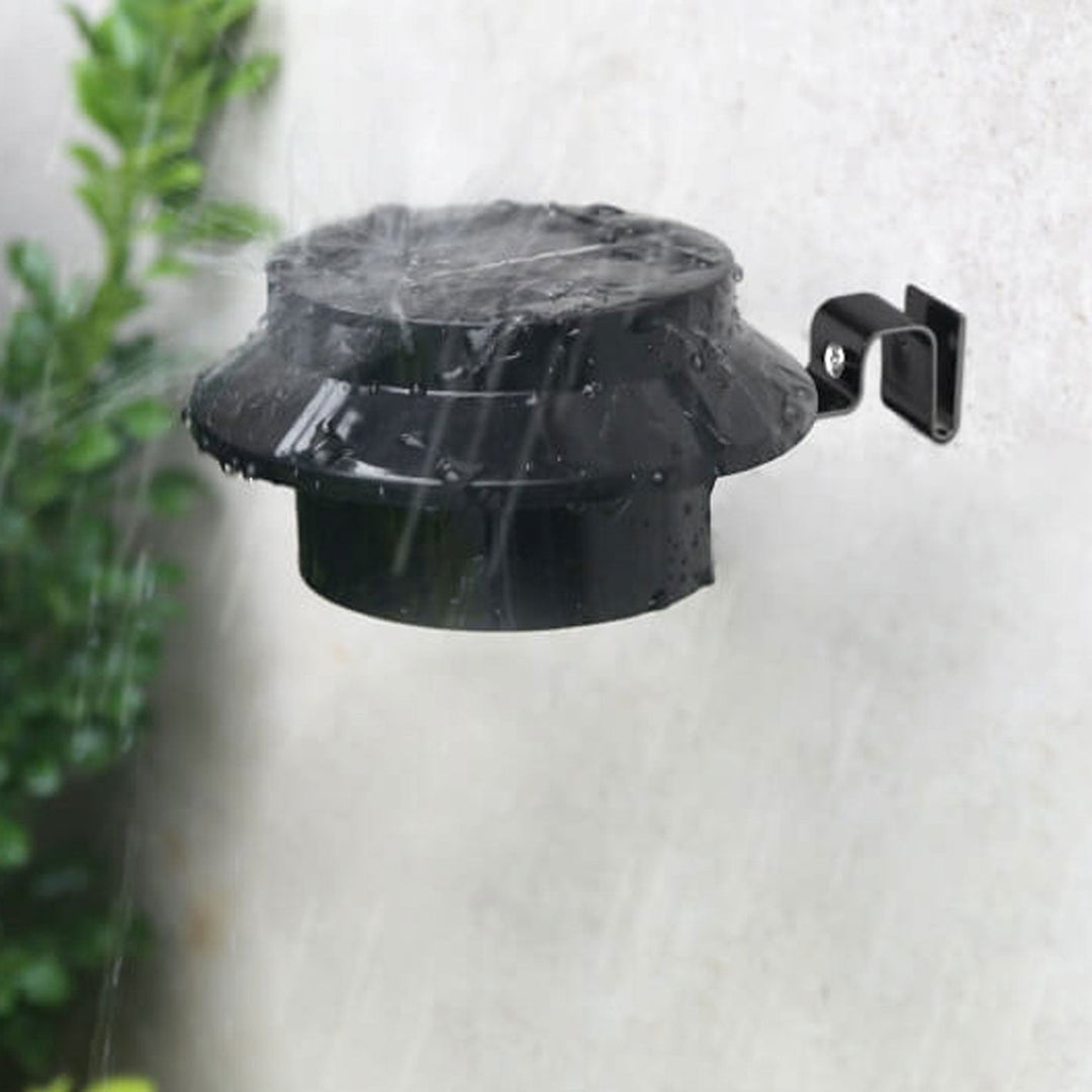 Solar Cylinder LED Utendørs Vanntett Gjerde Vegglampe | Skanto