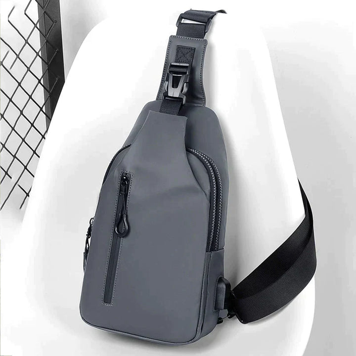 Skanto | UrbanShield Vanntett Crossbody Bag med Tyverisikker Design