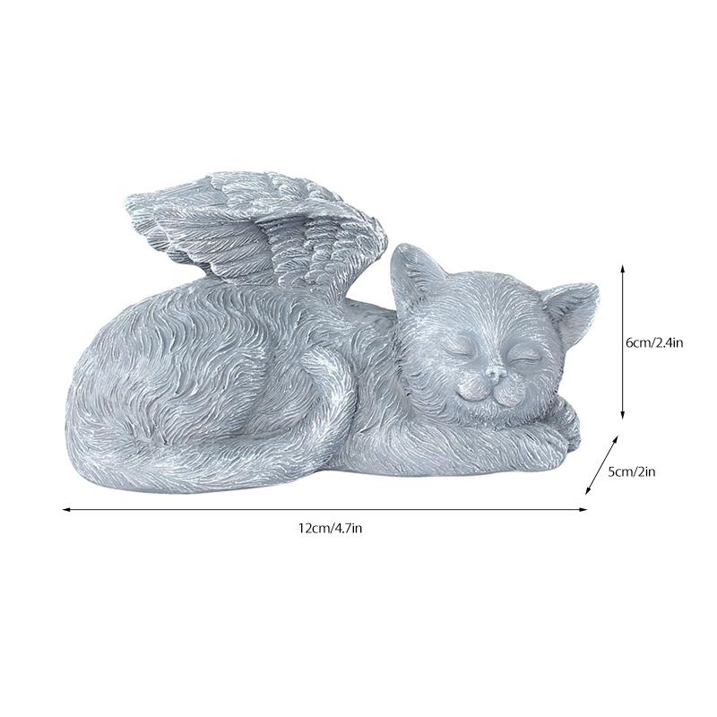 Skanto | Engel Hund og Katt Statue