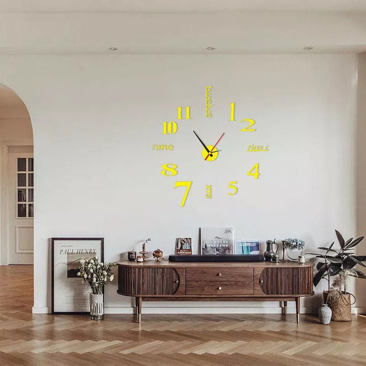 Skanto | Moderne DIY punch-fri veggklokke