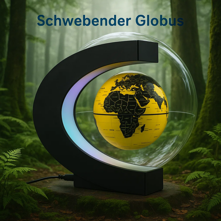 AstroGlobe LED-Weltkugel – Skjebende Globuslampe med Magnetaufhängung
