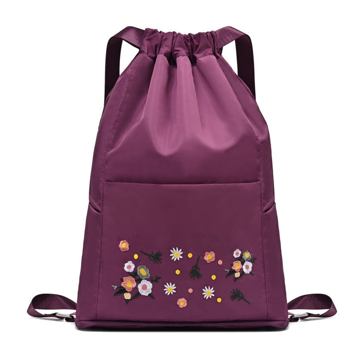 Skanto | Enkel brodert snorveske for yoga