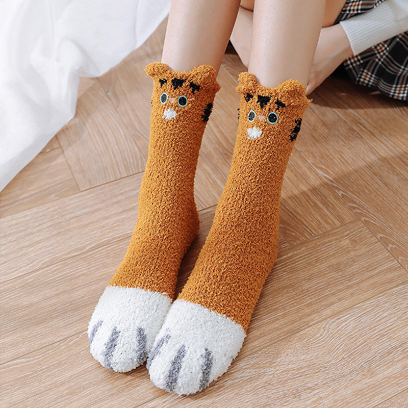 Skanto | Fuzzy Sokker med Katt Klør