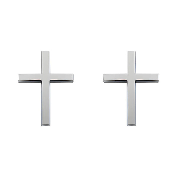 Skanto | ️ 3D Kryss Metall Jesus Kristus Kors Merke StickerBil Anti-Scratch Sticker