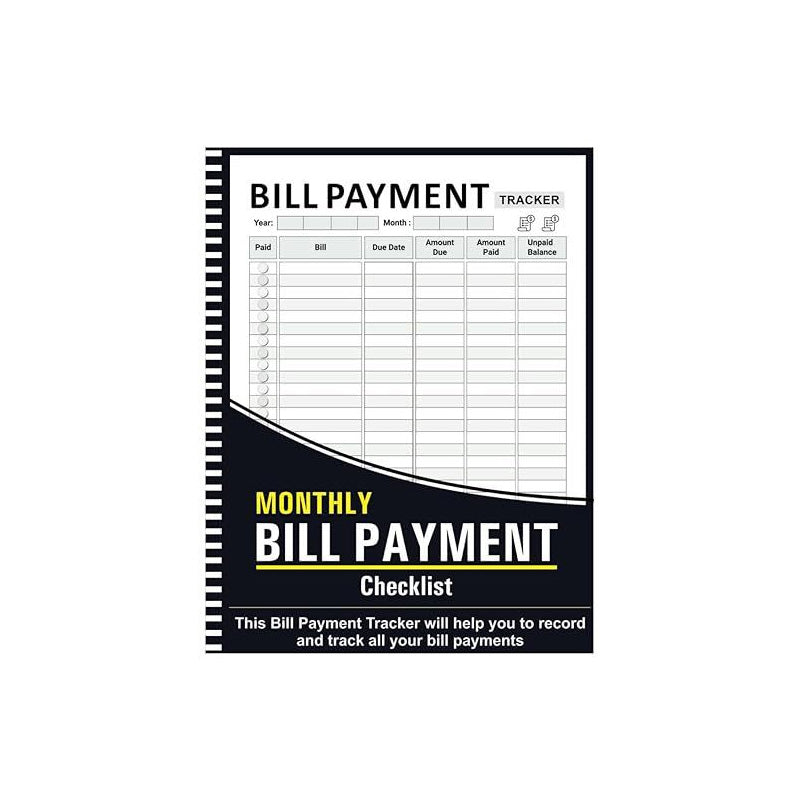 Skanto | Bill Tracker Notatbok