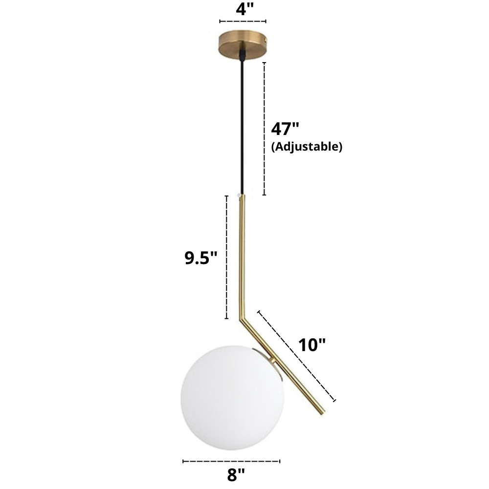 Nordic Glass Pendant Lamps | Skanto