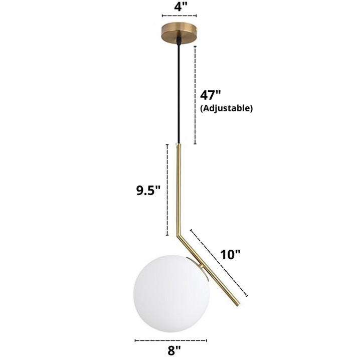 Nordic Glass Pendant Lamps | Skanto
