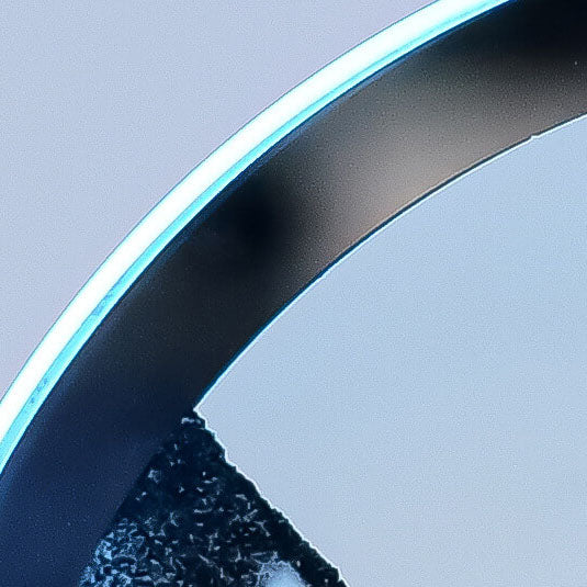 Skanto | Kreativ Rund Timeglass Quicksand 3D LED Nattlampe Bordlampe
