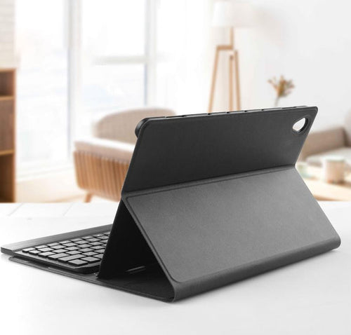 Skanto | Trådløs/Bluetooth Folio Tastaturdeksel Med Automatisk Vekke/Søvn & Tre Justerbare Vinkler, For 10.8 Tommer Huawei M6 Pad