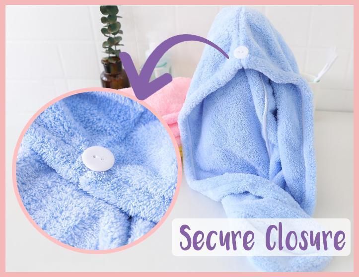 Magic Instant Dry Hair Towel | Skanto