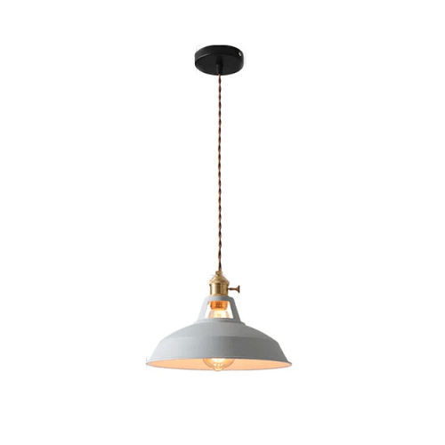 Skanto | Vintage pastell pendellampe - Metallisk eleganse - Myk atmosfære