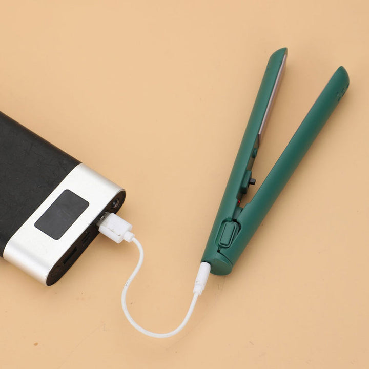 Skanto | HairFlex – Mini 2-i-1 krølle- og rettetang med keramisk belegg