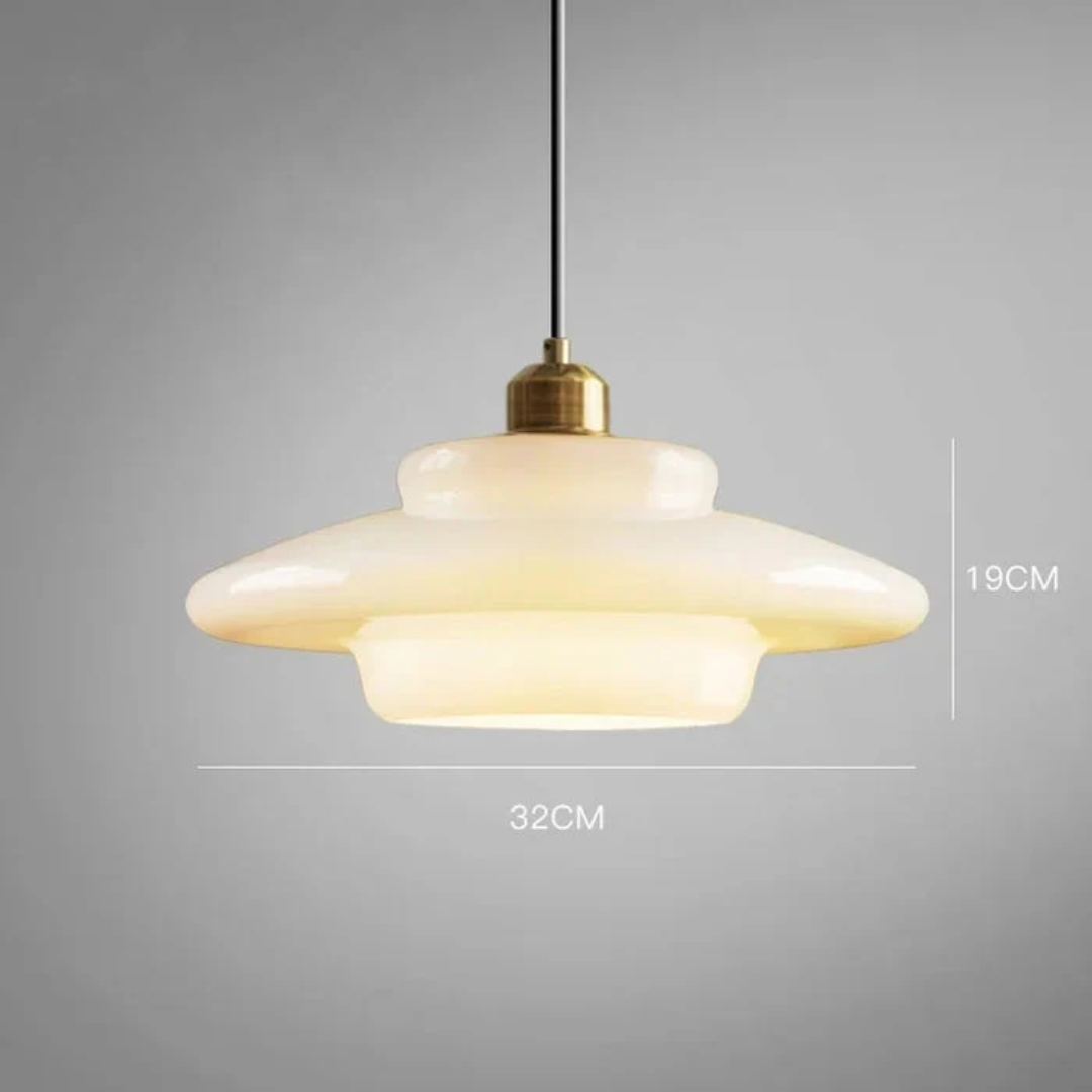 Skanto | Hvit Glass Design Pendellampe