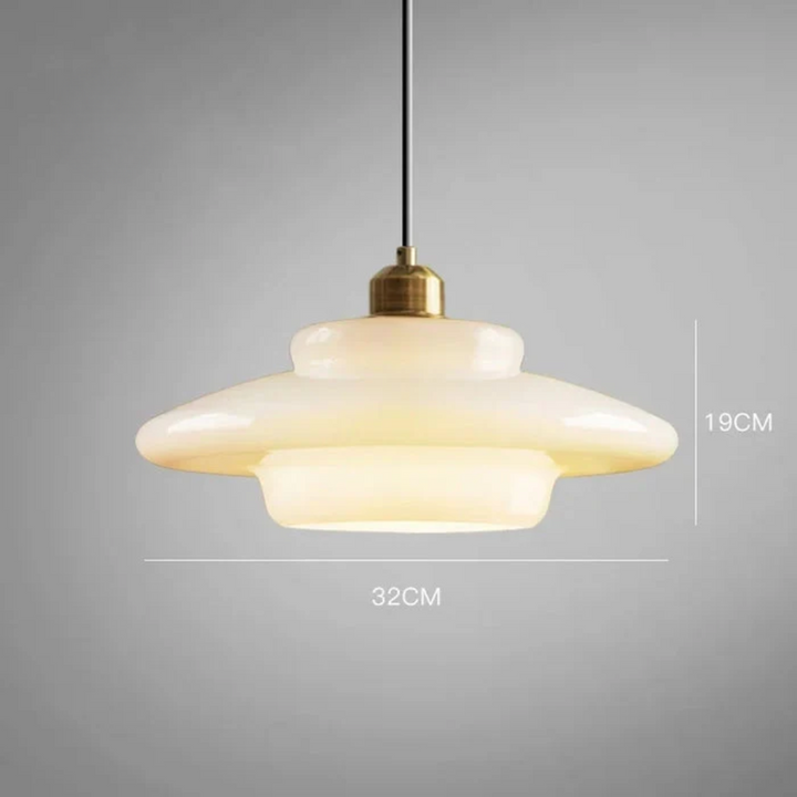 Skanto | Hvit Glass Design Pendellampe